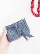 Load image into Gallery viewer, Coin purse, leather little wallet color blue. Camy coin purse