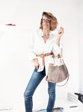 Load image into Gallery viewer, Leather belt, to tie as you like