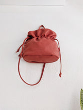 Load image into Gallery viewer, Leather CROSS-BODY bag made of italian leather.  Rose Bag