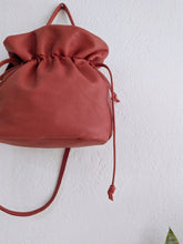 Load image into Gallery viewer, Leather CROSS-BODY bag made of italian leather.  Rose Bag