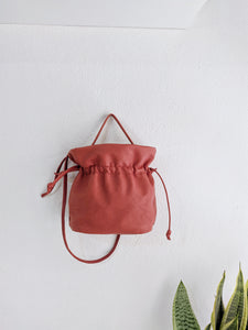 Leather CROSS-BODY bag made of italian leather.  Rose Bag