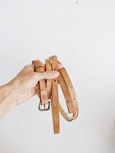 Leather belt: Beatrice belt