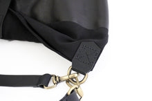 Load image into Gallery viewer, BOHO bag and CROSS BODY bag made of soft italian leather, canvas and italian leather. Mary bag