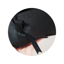 Load image into Gallery viewer, Stocking stuffer, Pochette CRIS, nappa leather bag /cosmetic bag / travel pouch, black