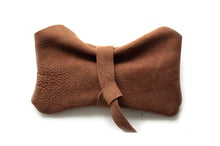 Load image into Gallery viewer, Camy pouch, Phone case, Little pouch, eyeglasses holder, pencil case made of italian leather, brown