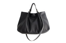 Load image into Gallery viewer, TOTE bag and HAND bag made entirely of Italian leather. Emma bag leather version