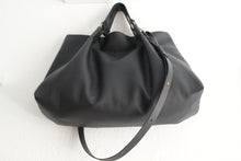 Load image into Gallery viewer, TOTE bag and HAND bag made entirely of Italian leather. Emma bag leather version