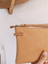 Load image into Gallery viewer, Leather clutch bag and crossbody bag, ADA clutch - customizable with your initials