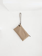 Load image into Gallery viewer, Canvas and Leather clutch bag and crossbody bag, ADA clutch