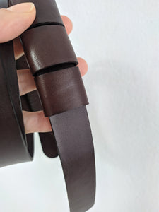 Leather belt, to tie as you like