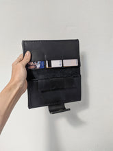 Load image into Gallery viewer, NEW! Leather wallet black color. Andrea wallet