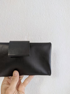 NEW! Leather wallet black color. Andrea wallet