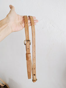 Leather belt: Beatrice belt