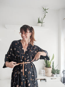 Blazer Kimono, dresses Tagged "vegetable tanned leather" Genuine Myself Blazer Kimono, dresses Tagged "vegetable tanned leather" Genuine Myself