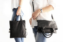 Load image into Gallery viewer, Laura bag, leather CROSSBODY bag made of italian leather.