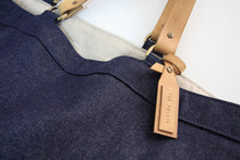 Load image into Gallery viewer, Olivia TOTE bag, Shopping bag made of Denim and italian leather personalized with your name