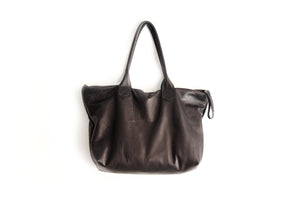 Leather tote bag, SHOULDER BAG made of italian leather. Mia leather shoulder bag