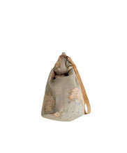 Load image into Gallery viewer, Cleo CONVERTIBLE BACKPACK in bag, LIMITED EDITION, maps fabric