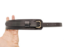 Load image into Gallery viewer, Asymmetrical Leather belt